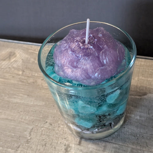 Amethyst-Traum im Glas