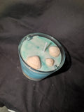 Strandzauber-Kerze mit Muscheln