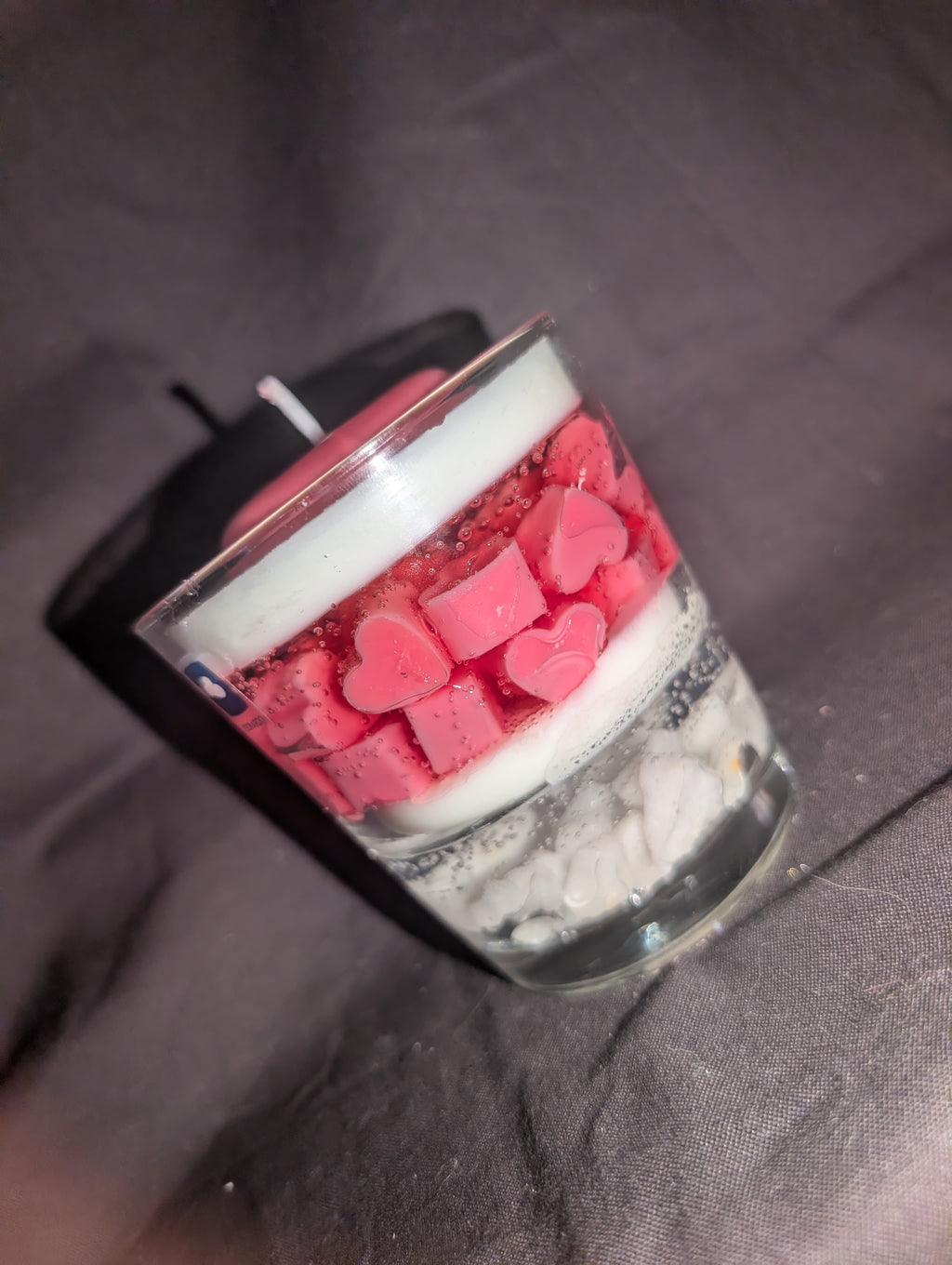 Herzenslicht im Glas