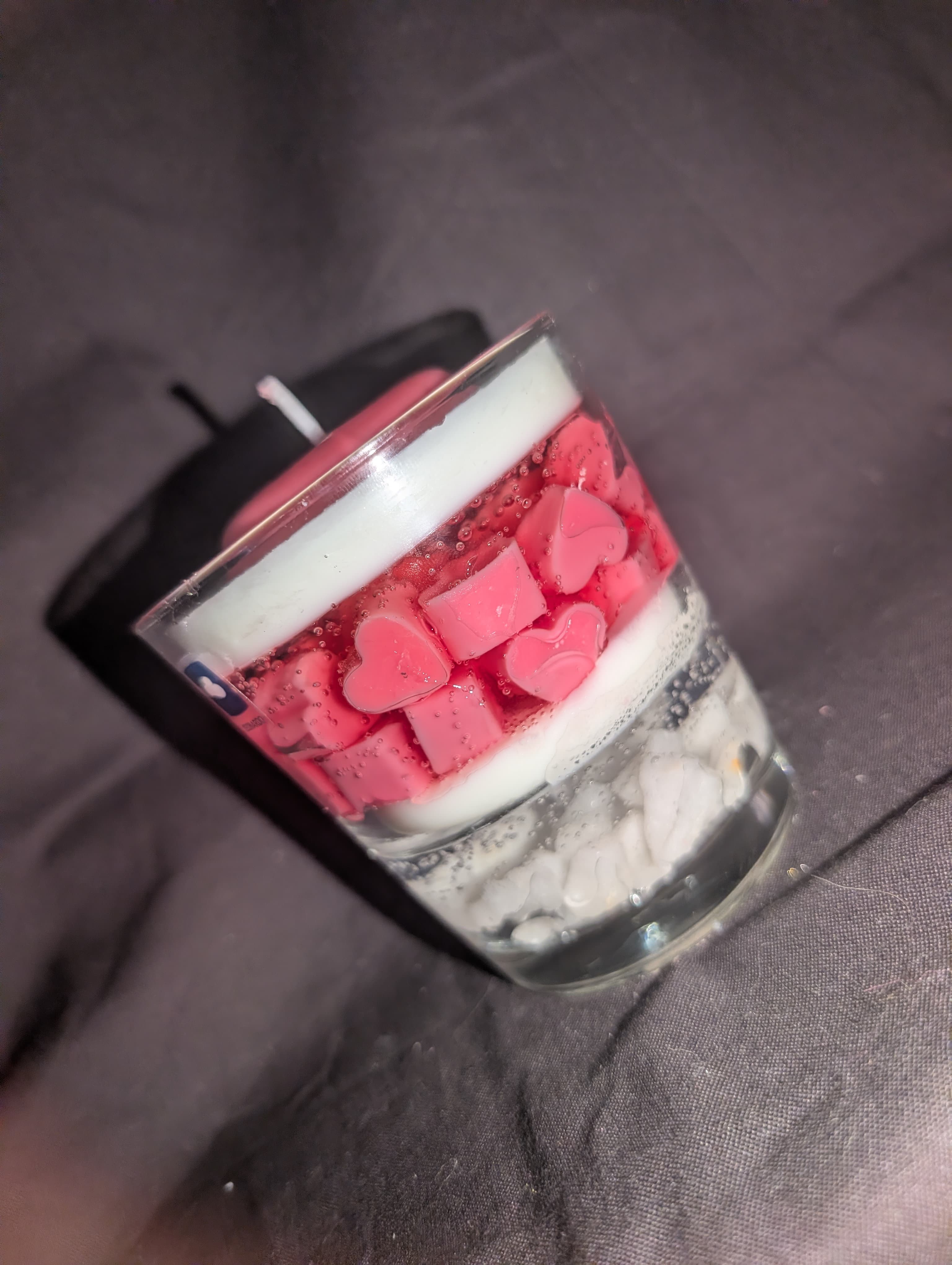 Herzenslicht im Glas